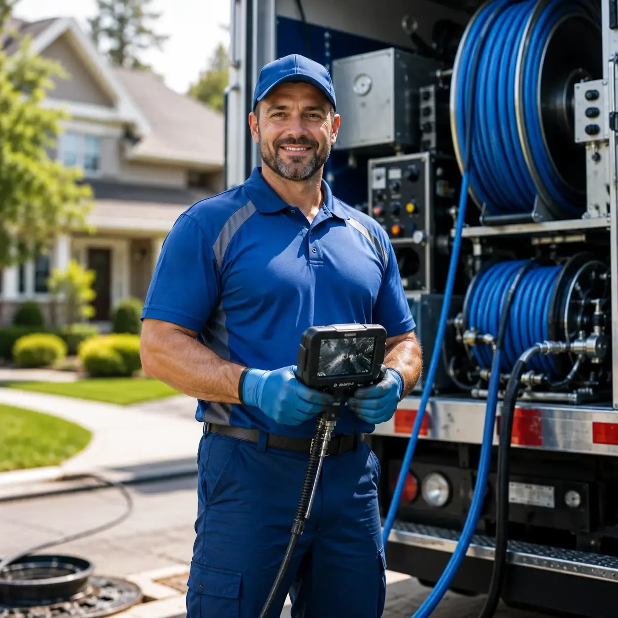 Local outdoor drain cleaning specialists in New Auburn, WI